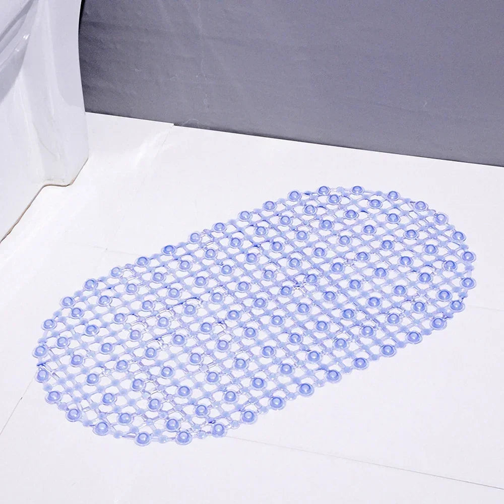PVC Anti-Skid Bath Mat With Suction Cup Non-Slip Shower Mat