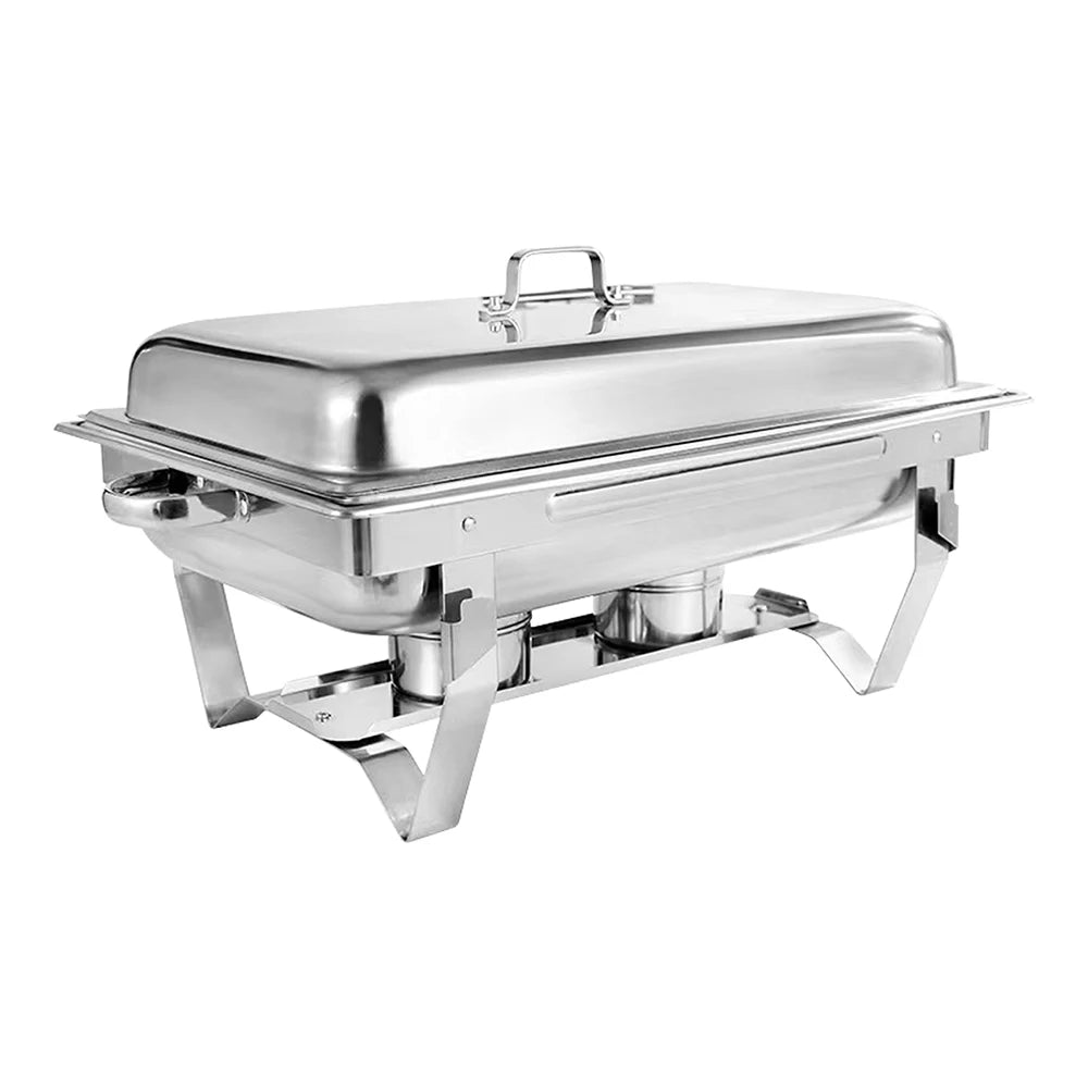Chafing Dish Buffet Server Stainless Steel Rectangular