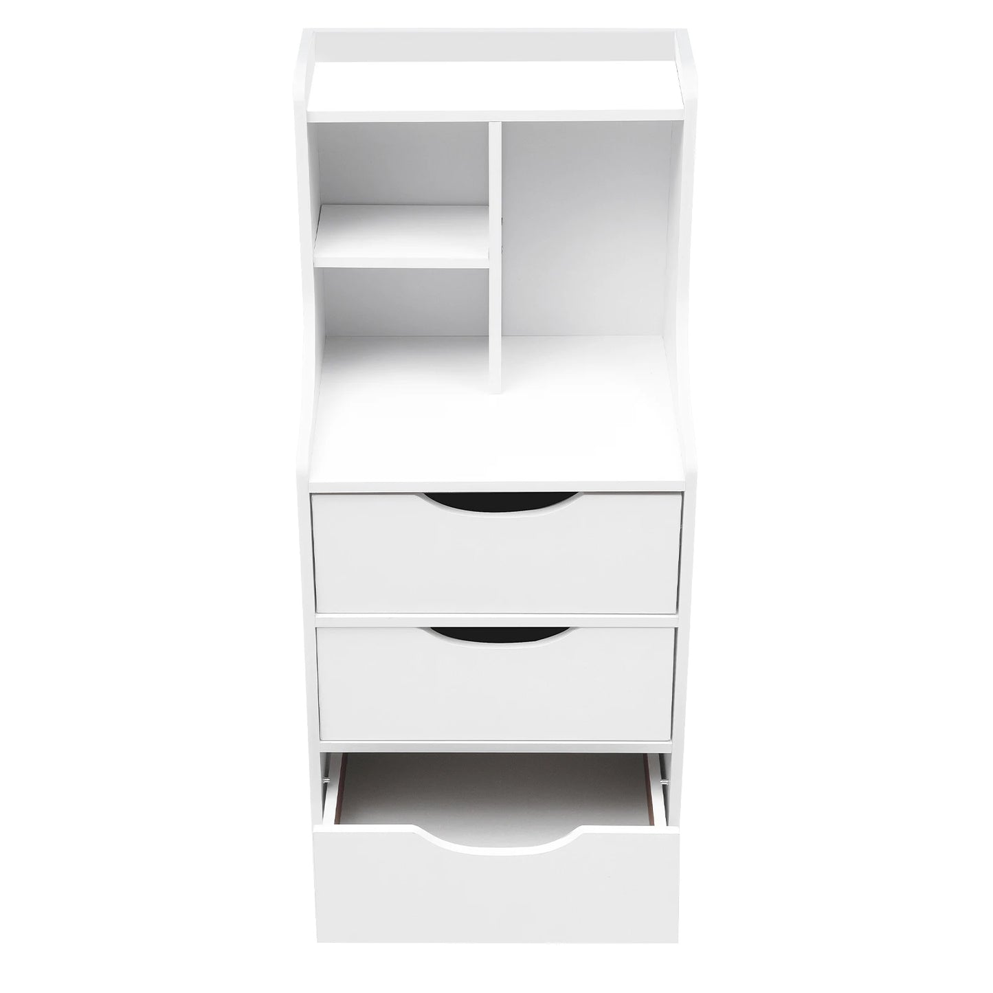 Bymaocar Nightstand With 3 Drawers Modern Bedroom Table