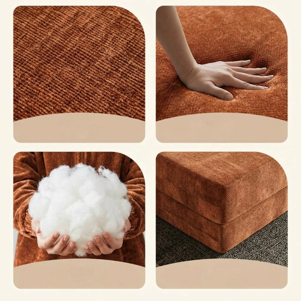 Living Room Sofa Bed Memory Foam Modular Couch Space Saving