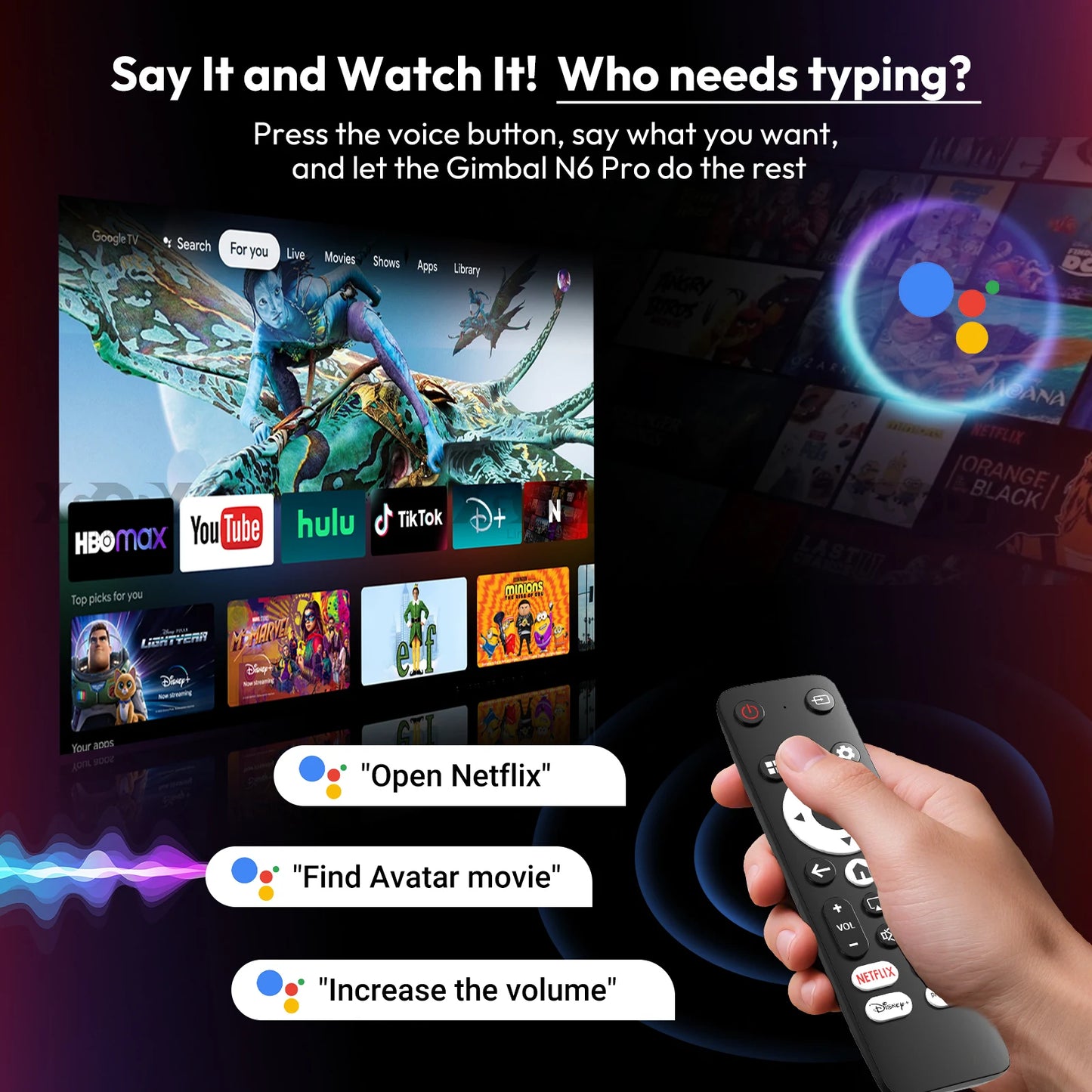 XGODY N6 Pro Projector Netflix Android TV Whale OS 4K