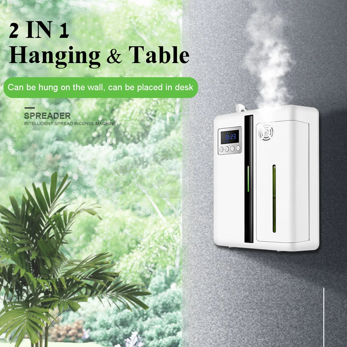 Le Parfum Fasina Smart Essential Oil Diffuser Bluetooth Wall Mount