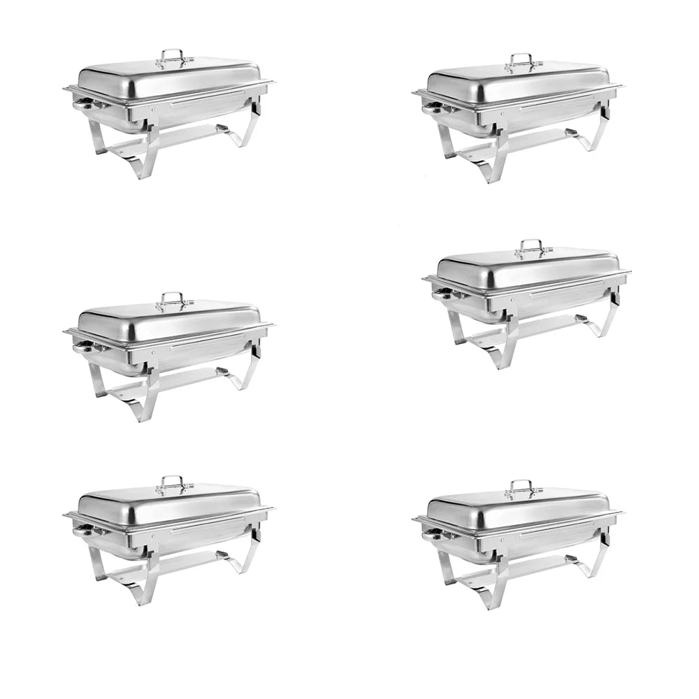 Chafing Dish Buffet Server Stainless Steel Rectangular