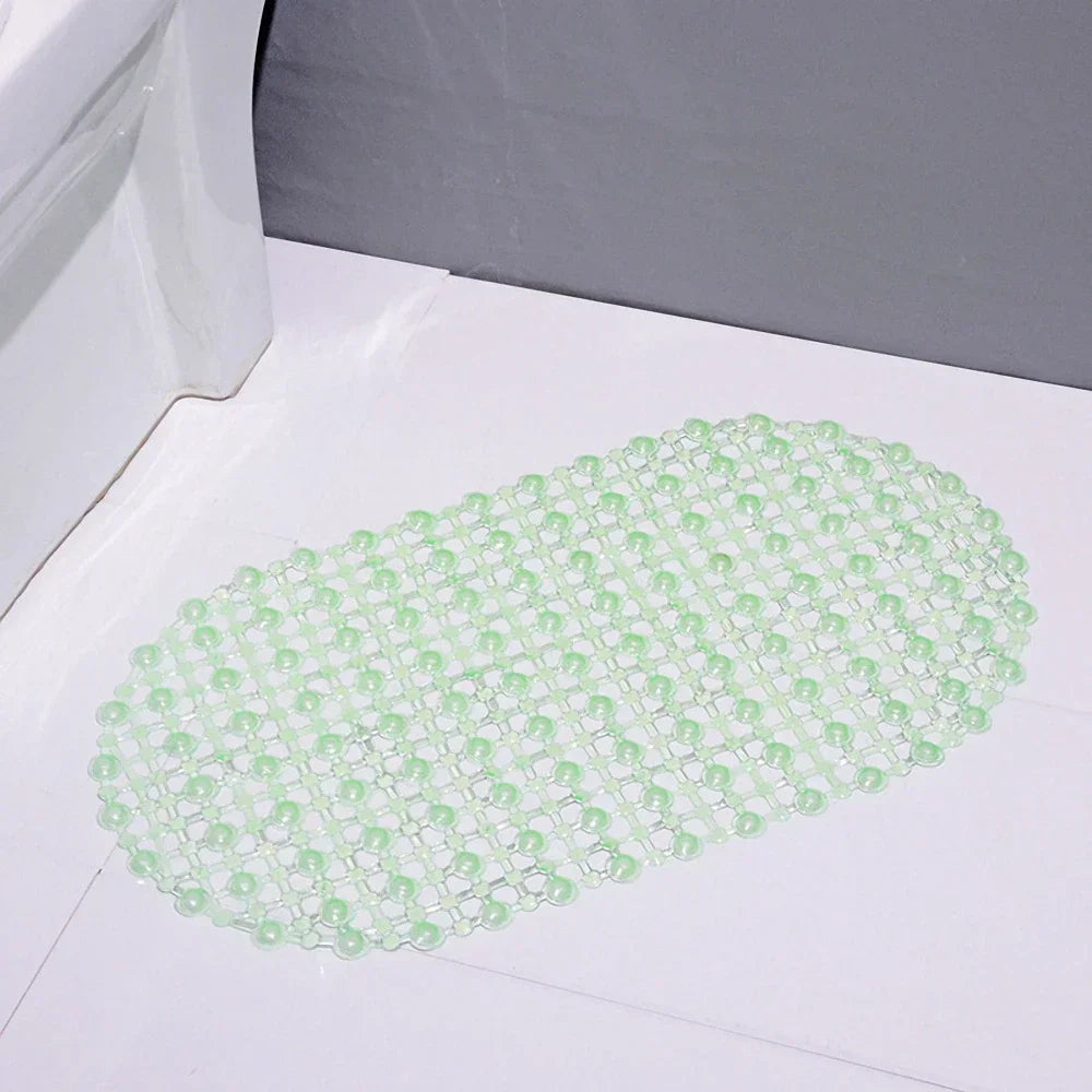 PVC Anti-Skid Bath Mat With Suction Cup Non-Slip Shower Mat