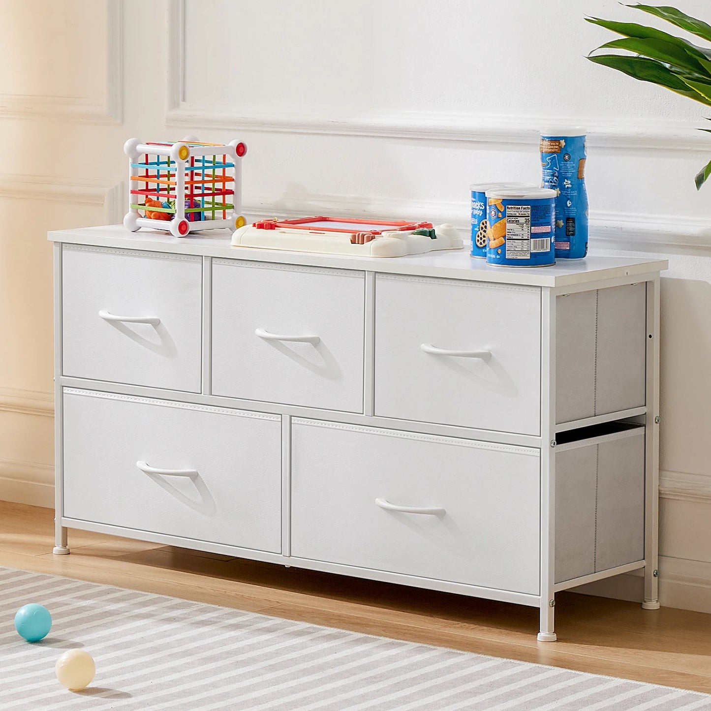 JHK Wardrobe Chest With Drawers For Bedroom Storage Cabinet