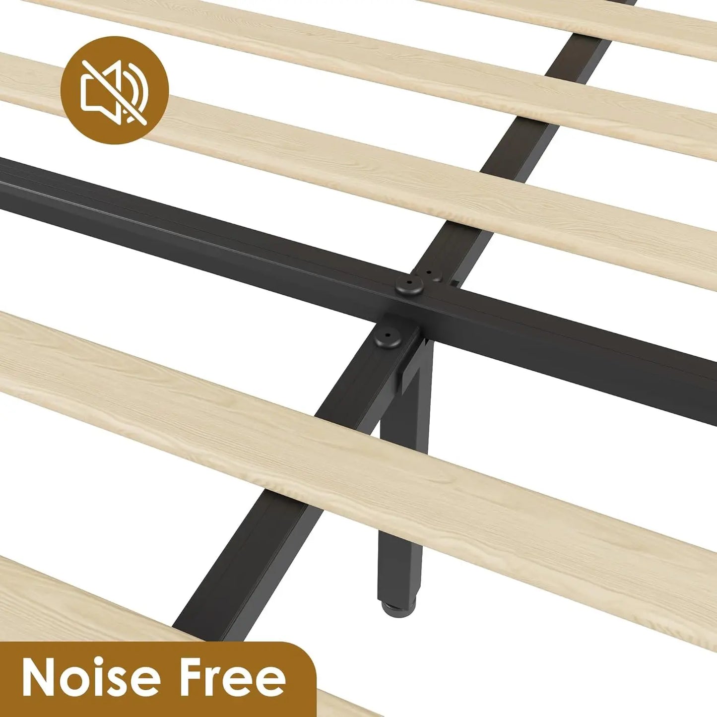 HobbyLane Rattan Bed Frame Boho Cane Headboard Drawer Storage