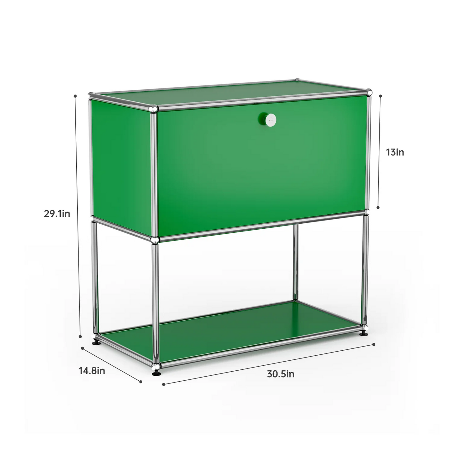 Stainless Steel Storage Cabinet Metal Organizer TV Stand For Living Room