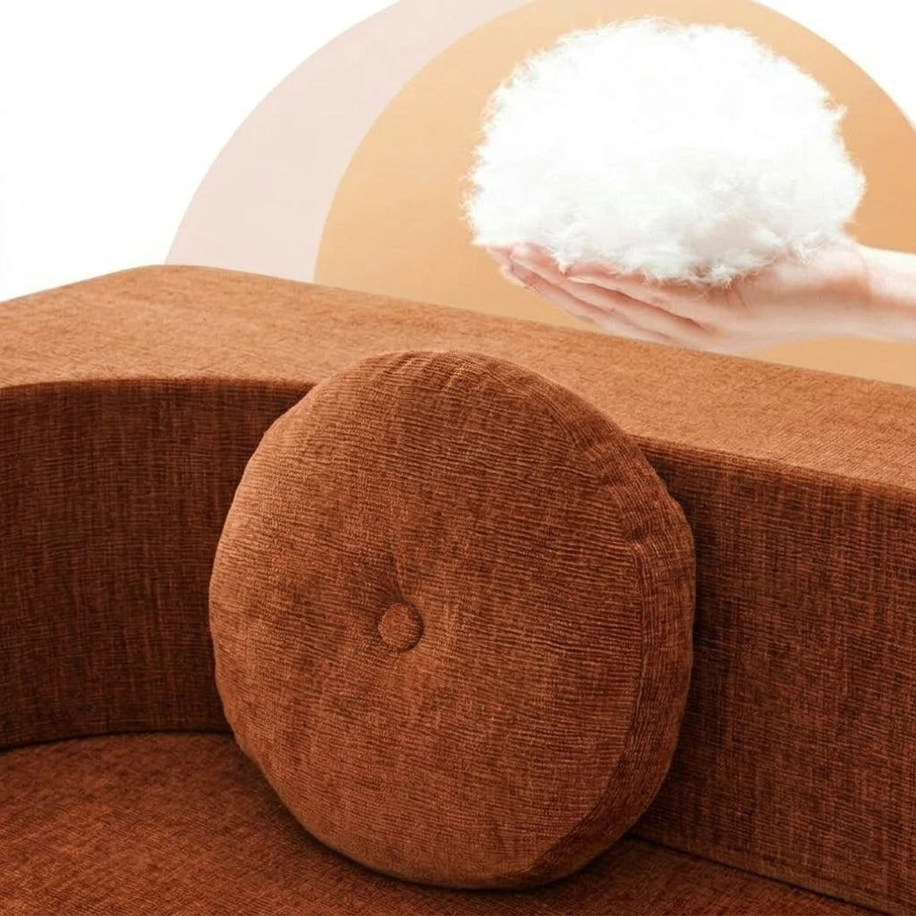 Living Room Sofa Bed Memory Foam Modular Couch Space Saving