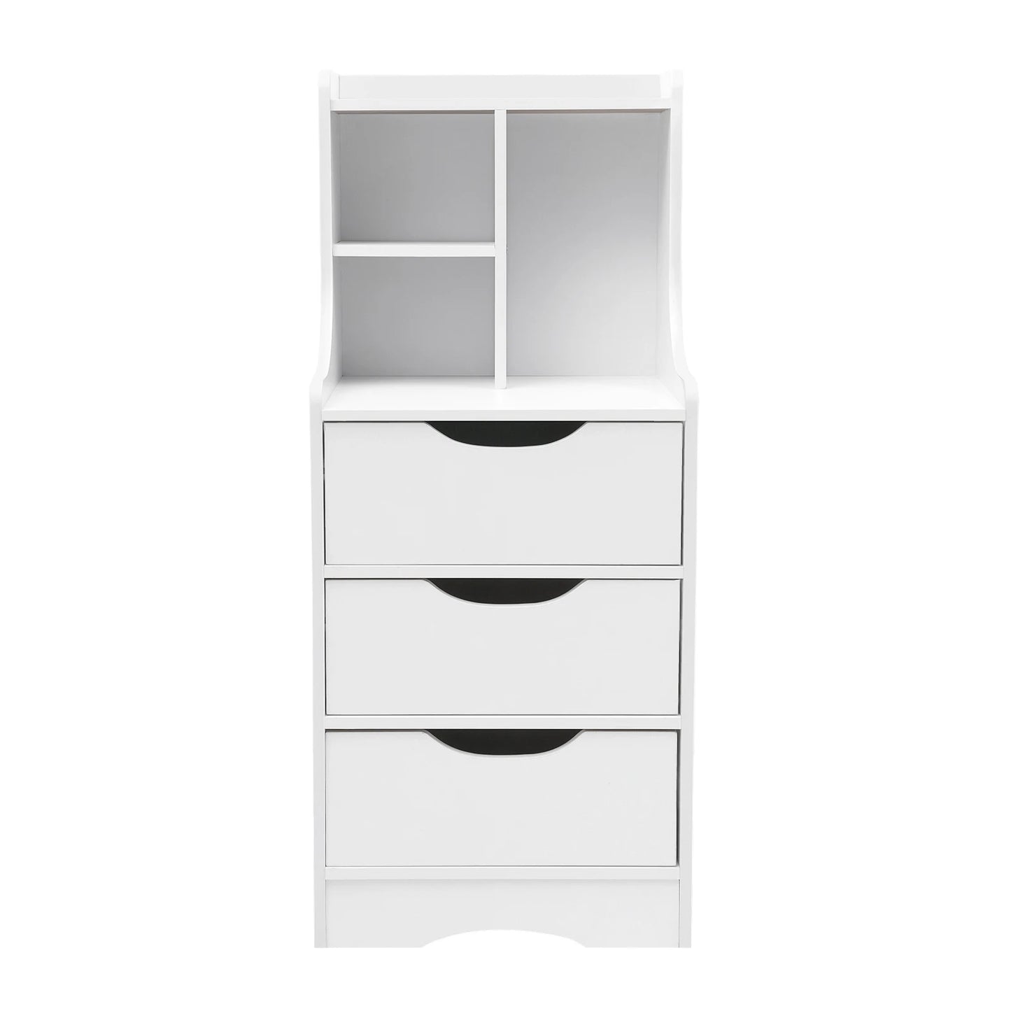 Bymaocar Nightstand With 3 Drawers Modern Bedroom Table