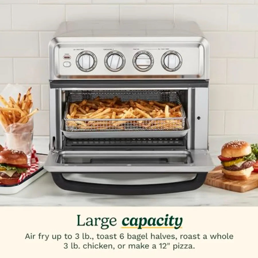 Air Fryer Toaster Oven 1800W 8 In 1 Countertop Kitchen