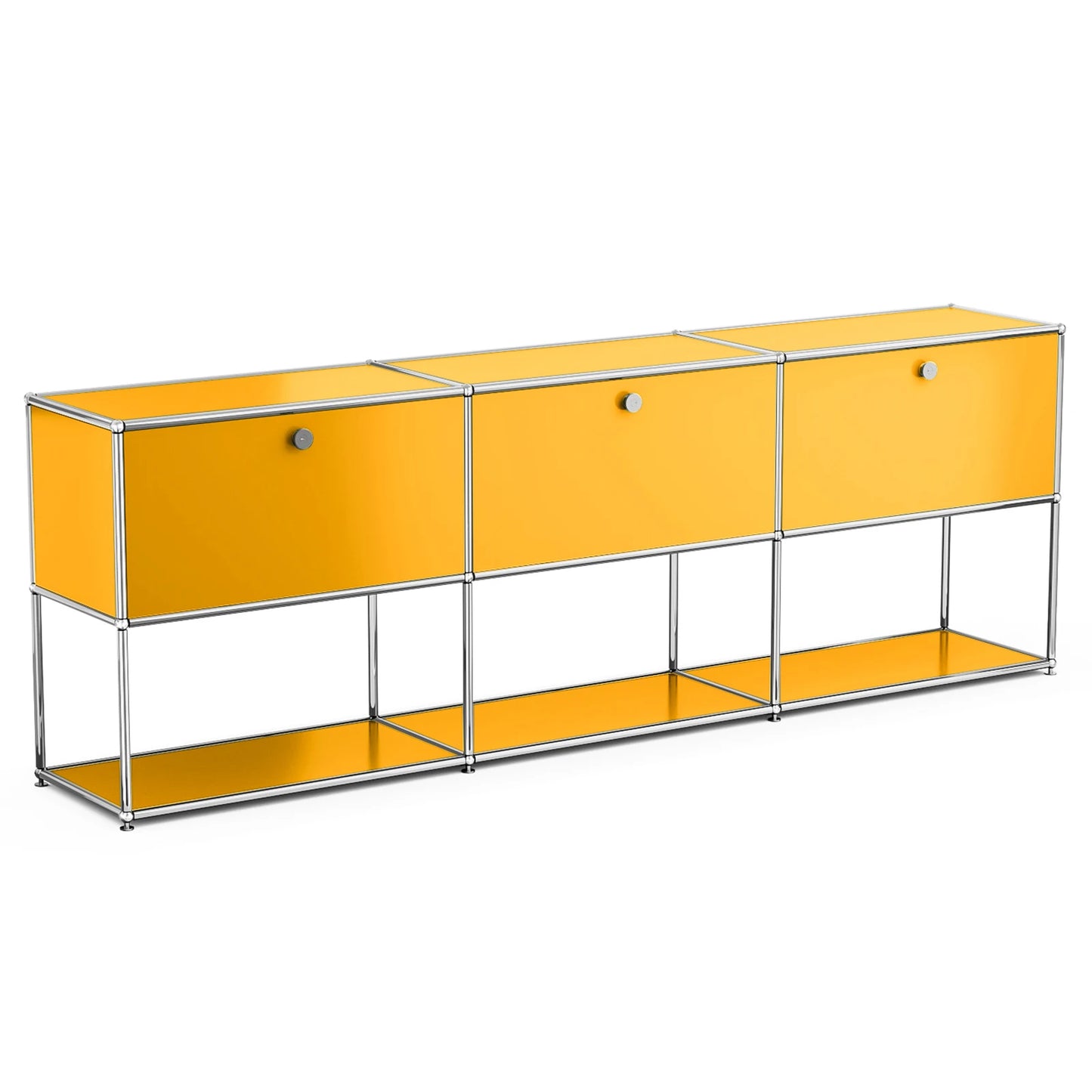 Furgle Modular Sideboard Storage Cabinet Metal Frame Entryway Console