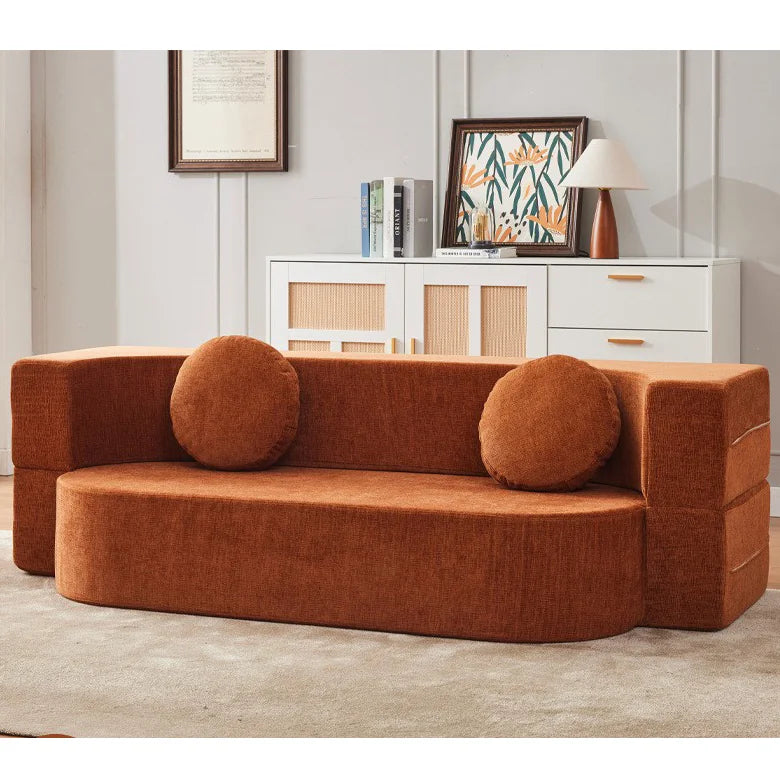 Living Room Sofa Bed Memory Foam Modular Couch Space Saving