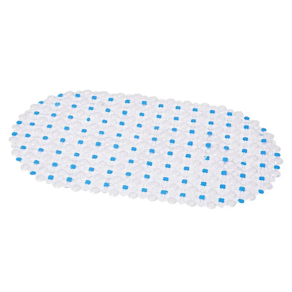 PVC Anti-Skid Bath Mat With Suction Cup Non-Slip Shower Mat