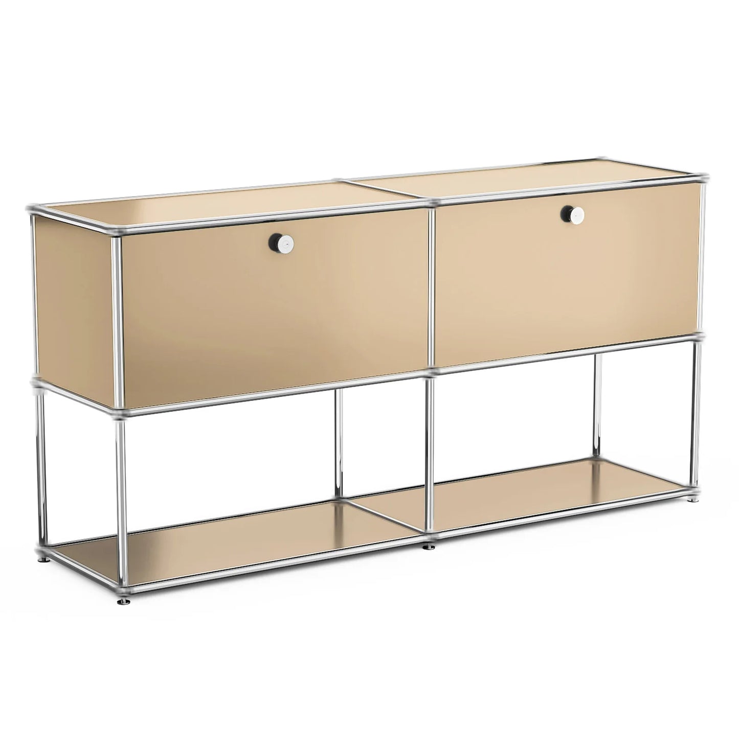 Stainless Steel Storage Cabinet Metal Organizer TV Stand For Living Room