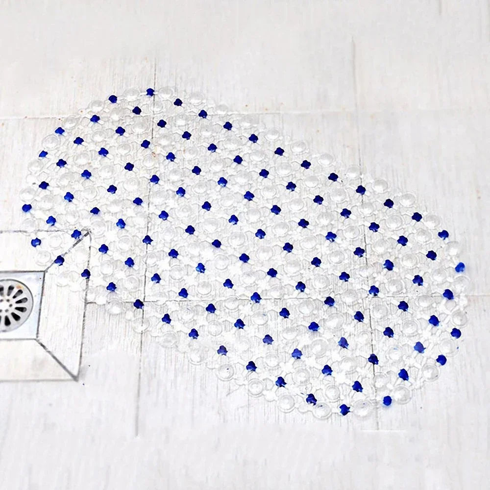 PVC Anti-Skid Bath Mat With Suction Cup Non-Slip Shower Mat