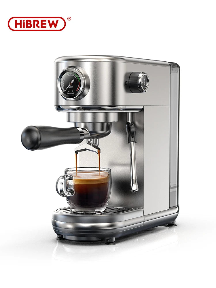 HiBREW H10B 20Bar Semi Automatic Espresso Machine Temperature Control